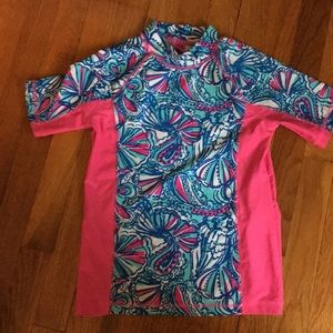 Lilly Pulitzer rash guard